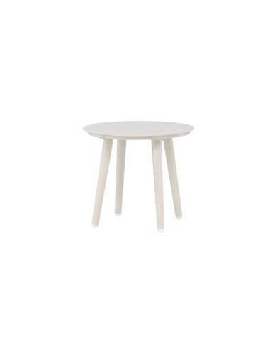 Runt sidobord Lina, Ø40 cm, Beige