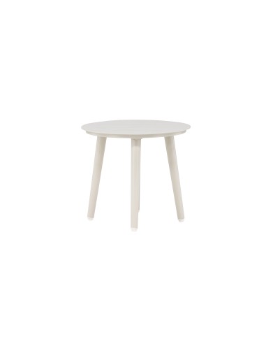 Runt sidobord Lina, Ø40 cm, Beige