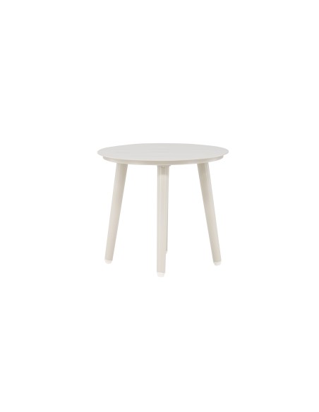 Runt sidobord Lina, Ø40 cm, Beige