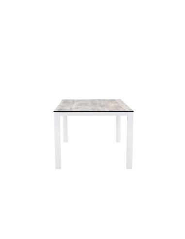 Matbord Llama, 205 × 100 cm, Grå