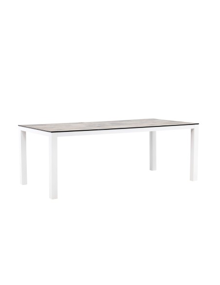 Matbord Llama, 205 × 100 cm, Grå