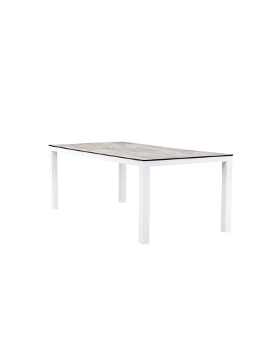 Matbord Llama, 205 × 100 cm, Grå
