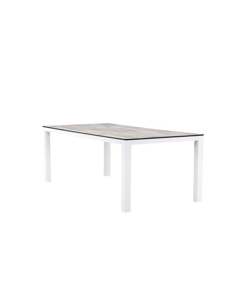 Matbord Llama, 205 × 100 cm, Grå