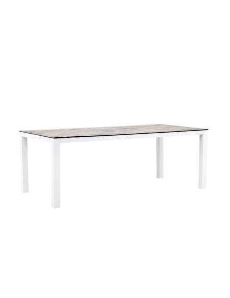 Matbord Llama, 205 × 100 cm, Grå