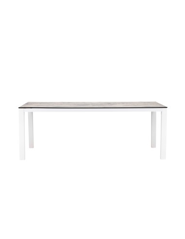 Matbord Llama, 205 × 100 cm, Grå