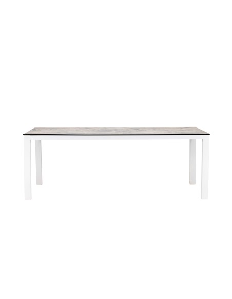 Matbord Llama, 205 × 100 cm, Grå