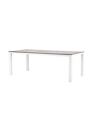 Matbord Llama, 205 × 100 cm, Grå