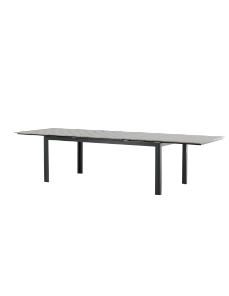 Matbord Levels, 229 × 100 cm, Svart