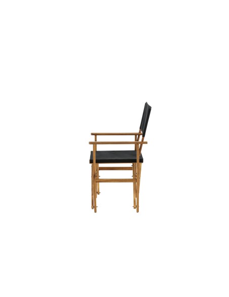 Matstol Marion, Svart/Natur
