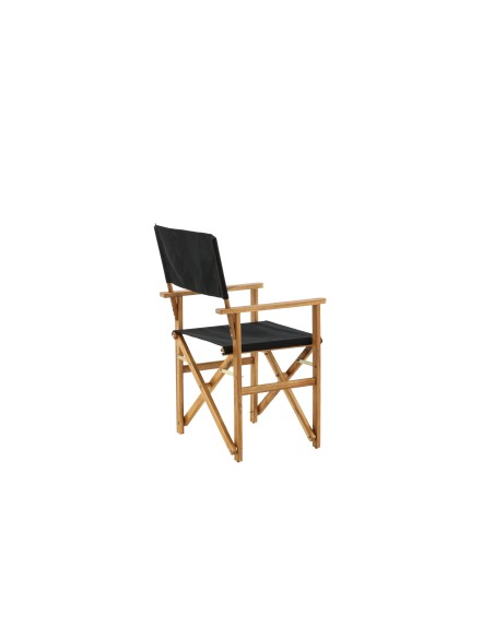 Matstol Marion, Svart/Natur