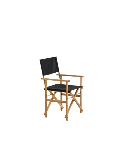 Matstol Marion, Svart/Natur