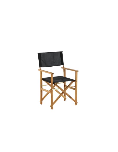 Matstol Marion, Svart/Natur