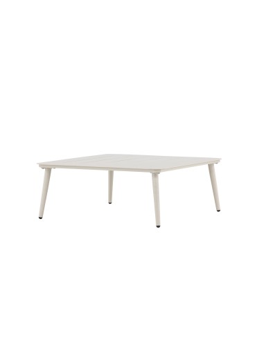 Soffbord Lina, 90 × 90 cm, Beige