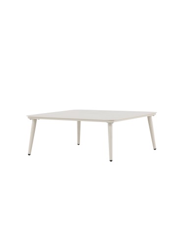 Soffbord Lina, 90 × 90 cm, Beige