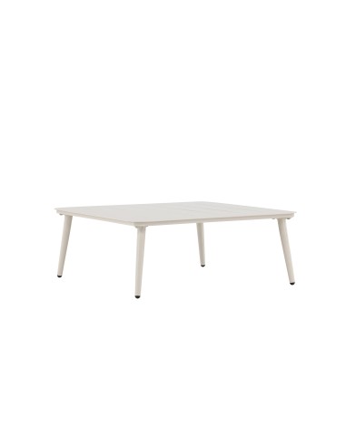 Soffbord Lina, 90 × 90 cm, Beige