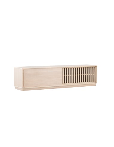 TV-bänk Lugo, 180 cm, Vitlaserad