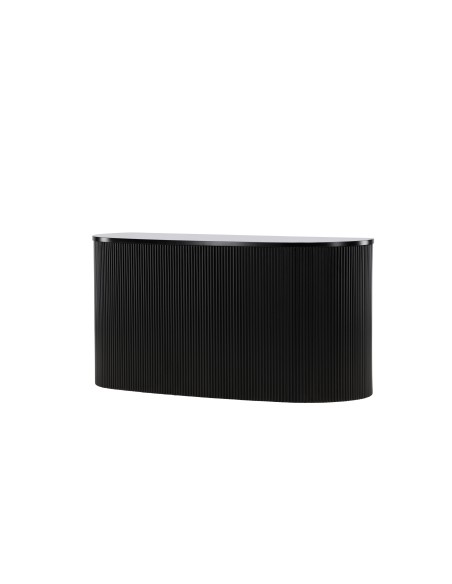 Sidobord Loca Skåp, 120 × 45 cm, Svart