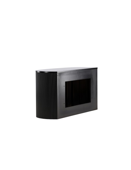Sidobord Loca Skåp, 120 × 45 cm, Svart