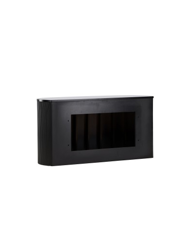 Sidobord Loca Skåp, 120 × 45 cm, Svart