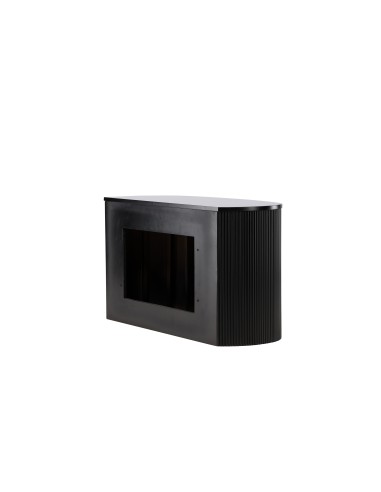 Sidobord Loca Skåp, 120 × 45 cm, Svart