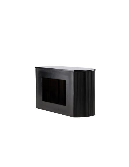 Sidobord Loca Skåp, 120 × 45 cm, Svart