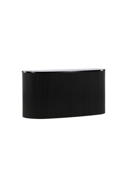 Sidobord Loca Skåp, 120 × 45 cm, Svart