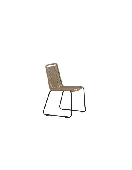 Matstol Lindos, Brun/Svart