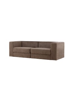 3-sitssoffa Lumi 3-Sits, Brun 2