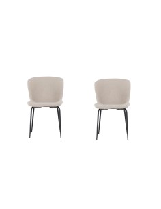 Matstol Modesto, Beige/Svart