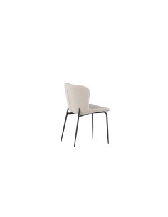 Matstol Modesto, Beige/Svart 2