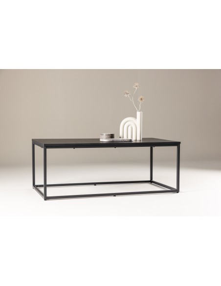 Soffbord Mallan, 120 × 60 cm, Svart