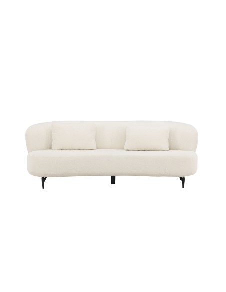 3-sitssoffa Luna 3-Sits, Vit