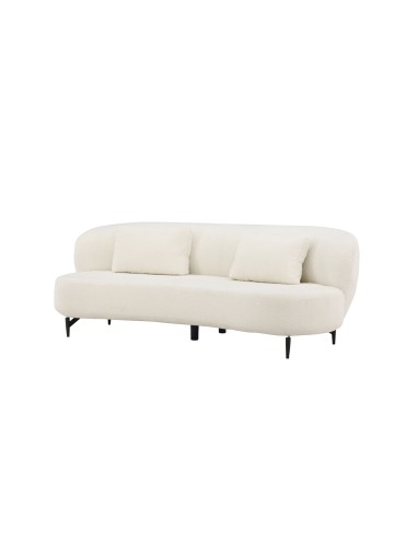 3-sitssoffa Luna 3-Sits, Vit