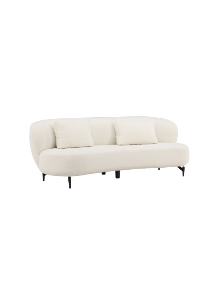 3-sitssoffa Luna 3-Sits, Vit
