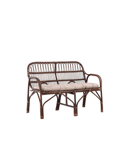 2-sitssoffa Nella 2-Sits, Dark Walnut