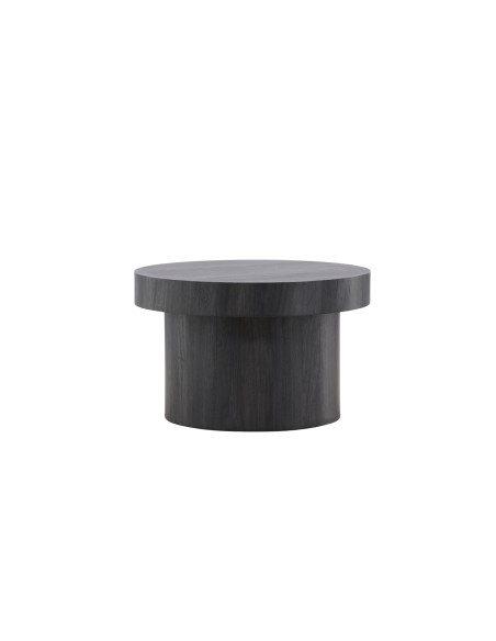 Runt soffbord Malung, Ø80 cm, Svart