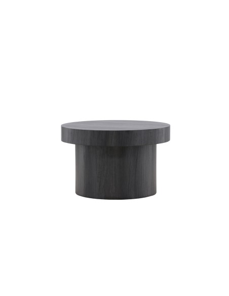 Runt soffbord Malung, Ø80 cm, Svart