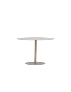 Runt matbord Lycke, Ø110 cm, Beige