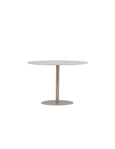 Runt matbord Lycke, Ø110 cm, Beige