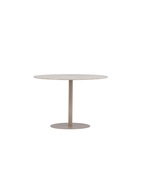Runt matbord Lycke, Ø110 cm, Beige