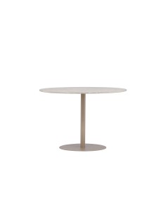 Runt matbord Lycke, Ø110 cm, Beige 2