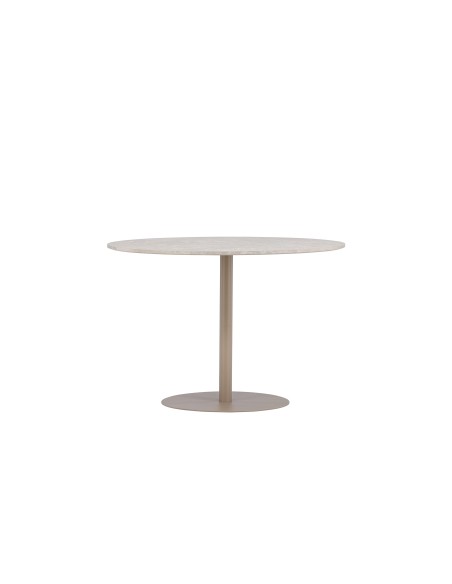 Runt matbord Lycke, Ø110 cm, Beige