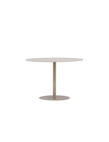 Runt matbord Lycke, Ø110 cm, Beige