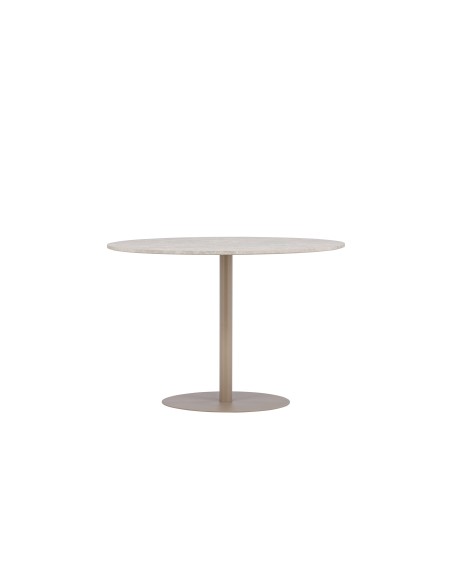 Runt matbord Lycke, Ø110 cm, Beige
