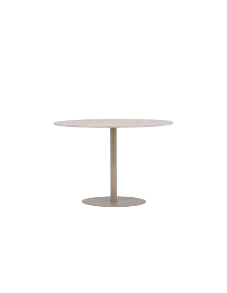 Runt matbord Lycke, Ø110 cm, Beige