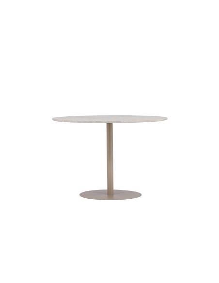 Runt matbord Lycke, Ø110 cm, Beige