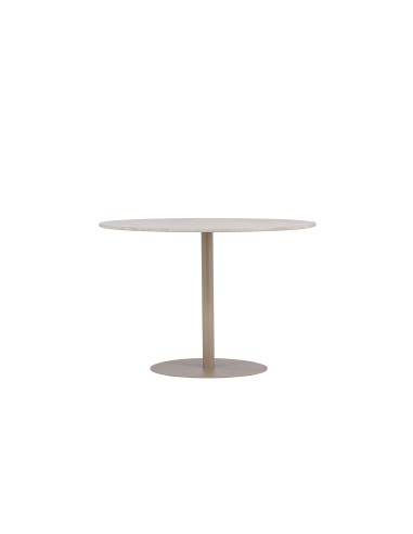 Runt matbord Lycke, Ø110 cm, Beige