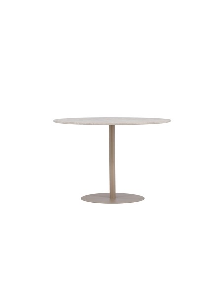 Runt matbord Lycke, Ø110 cm, Beige