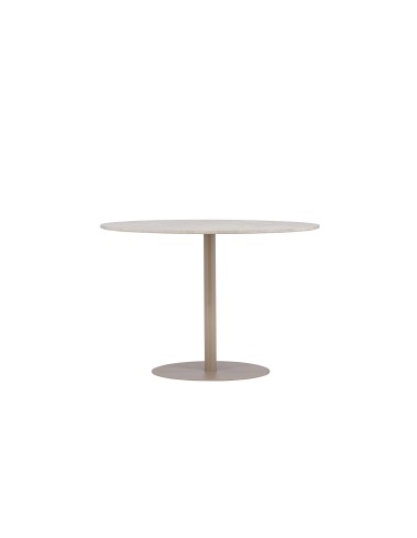 Runt matbord Lycke, Ø110 cm, Beige