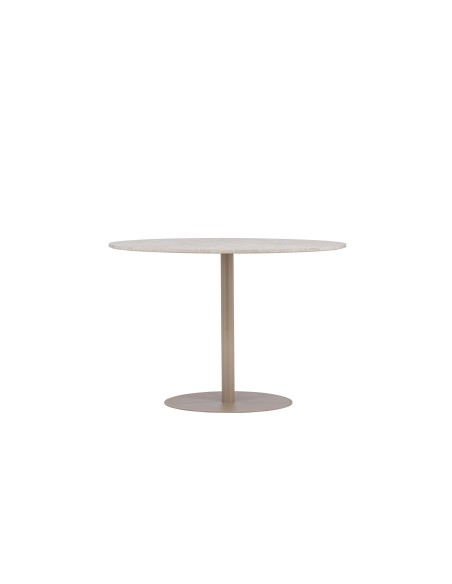 Runt matbord Lycke, Ø110 cm, Beige